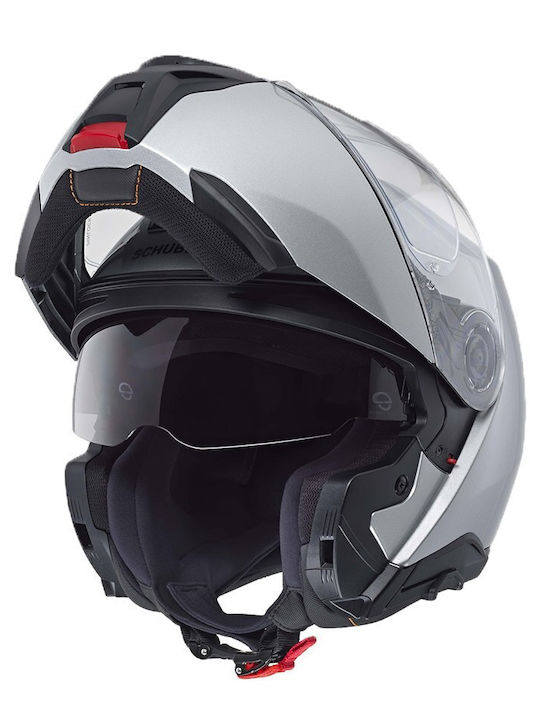 Schuberth Concept Glossy Silver Κράνος Μηχανής ...