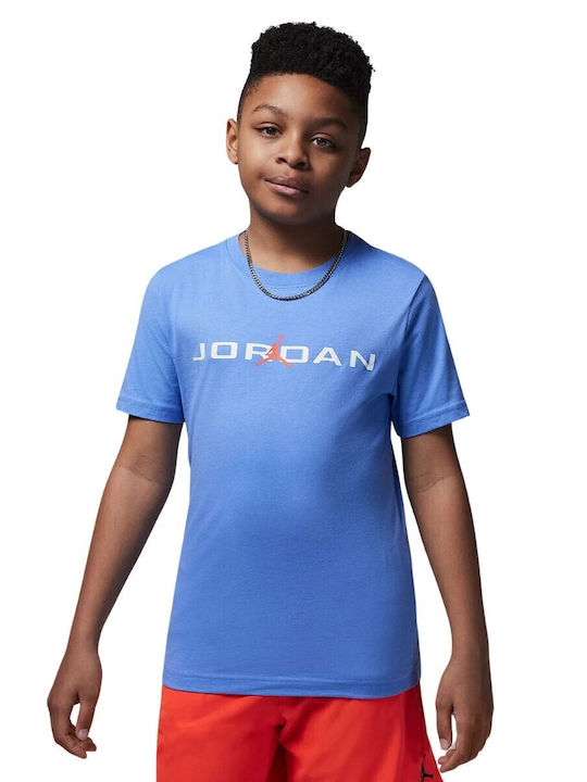 Jordan Kids' T-shirt Light Blue Jordan