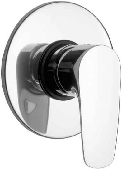 Paini für Dusche 1 Ausfahrt Silber