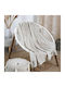 Ριχτάρι Πολυθρόνας 125x150εκ. Off-white