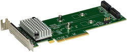 Supermicro PCIe Controller with SATA / M.2 Port