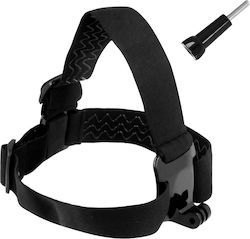 Headband Gopro Dji Osmo Action Eken Sjcam Insta360 Action Cameras + Long Mounting Screw Black Headband Gopro Dji Osmo Action Eken Sjcam Insta360 Action Cameras + Long Mounting Screw Black