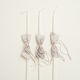 Beauty Home Baptismal Font Candles 3 Pieces
