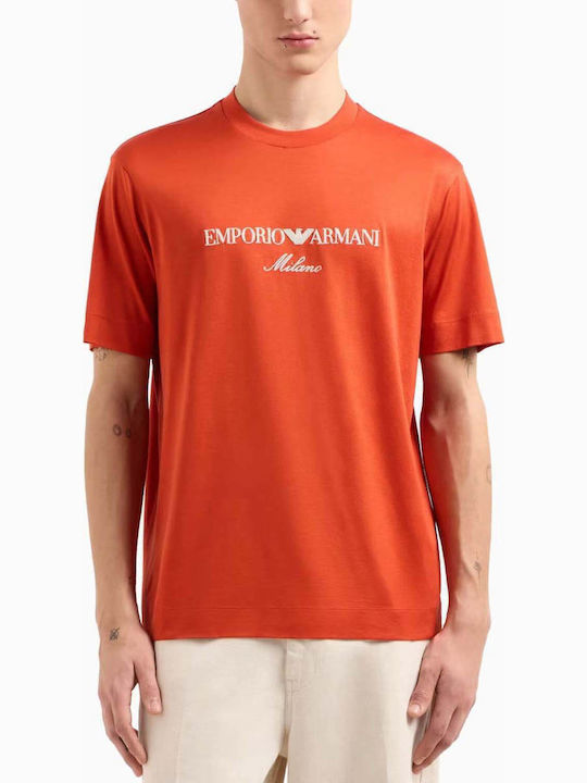 Emporio Armani T-shirt Red Clay