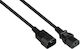 3M IEC C14 - IEC C13 Kabel 3m Schwarz (P1430-S030)