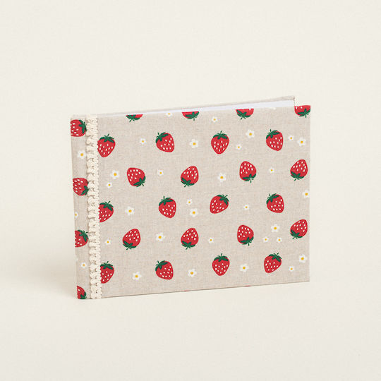 Beauty Home Strawberries Wedding Wish Book Beige