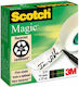 Scotch Adhesive Tape 3M 810 19x33m Magic Milky