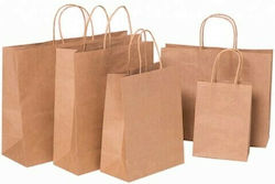 Paper Bag 16x8x21cm Kraft 25pcs