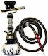 Hookah Flame Sandblasting Bottle Black 30cm