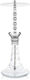 Aladin Hookah Alux Silver 58cm