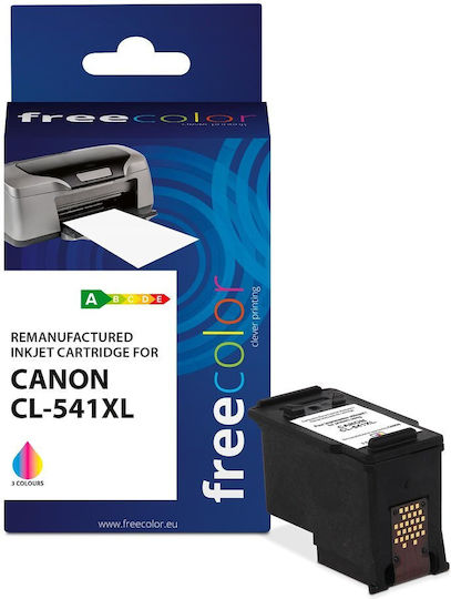 Freecolor Συμβατό Μελάνι Εκτυπωτή InkJet Canon CL-541XL 200 Σελίδων Πολλαπλό (Color) 1τμχ