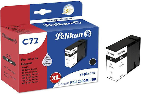 Pelikan Compatible Inkjet Printer Ink Canon PGI2500XL 6ml Black 1pcs