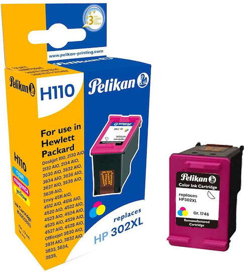 Pelikan Cartuș de cerneală compatibil pentru imprimante InkJet HP F6U67AE 300 pagini Multiplu (culoare) 1buc