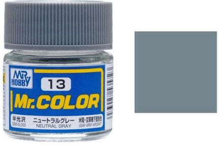 Mr Hobby Χρώμα Μοντελισμού Neutral Gray 10ml