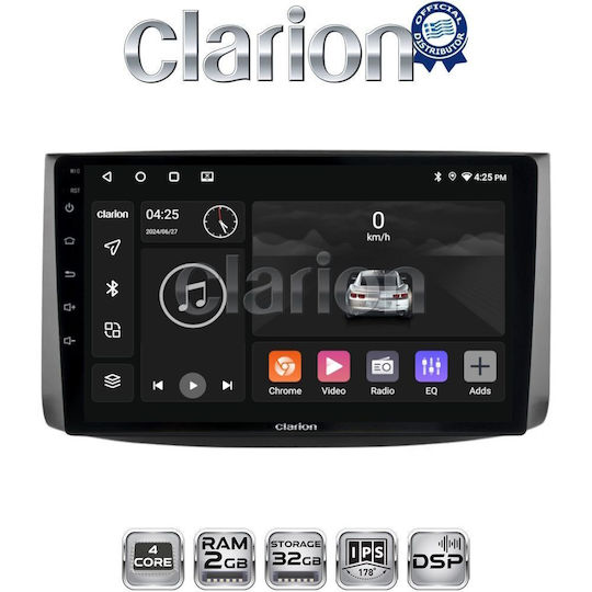 Clarion Sistem Audio Auto pentru Chevrolet Aveo 2006 > 2010 (Bluetooth/USB/WiFi/GPS/Apple-Carplay/Android-Auto)