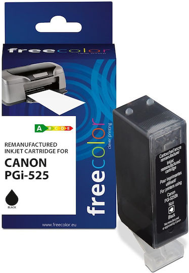 Freecolor Συμβατό Μελάνι Εκτυπωτή InkJet Canon PGI-525XL Μαύρο 1τμχ