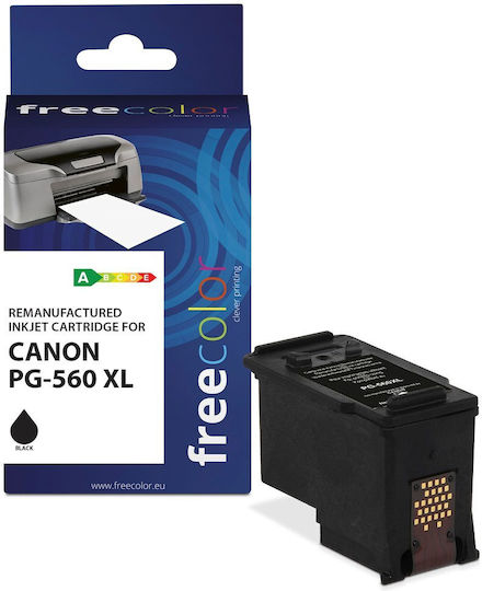 Freecolor Συμβατό Μελάνι Εκτυπωτή InkJet Canon PGI-560XL 160ml Μαύρο 1τμχ
