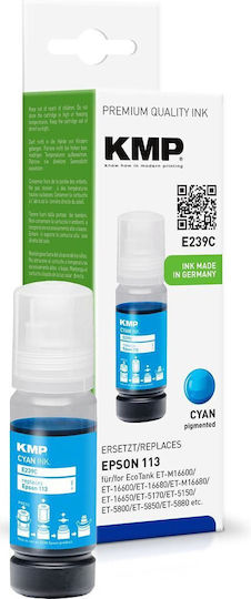 KMP Πακέτο Συμβατών Μελανιών Εκτυπωτή InkJet Epson T06B2 Κυανό 1τμχ