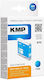 KMP Compatible Inkjet Printer Ink Brother LC-1000C LC51C 400 Pages Cyan 1pcs