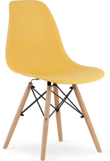 Chair Kitchen Osaka 45x45x50cm Mustard