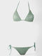 Set Bikini Τριγωνάκι Πράσινο