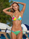 Set Bikini Dreieck Grün