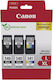 Pelikan Kompatibles Tintenstrahldrucker-Tintenpatronen-Paket Canon PG-540XL/CL541XL 500 Seiten Mehrere (Farbe) 1Stück