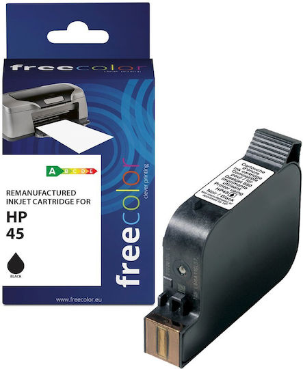 Freecolor Compatible Inkjet Printer Ink Package HP 45 Black 1pcs