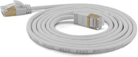 Wantec U/FTP (STP) Kat.7 (10Gbps) Netzwerkkabel Ethernet 0,2m Graues