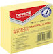 Αυτοκόλλητα Χαρτάκια Office 400 Φύλλων Κίτρινα 76x76mm