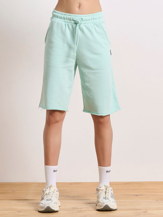 Women's Sporty Bermuda Shorts Turquoise