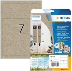 Herma Αυτοκόλλητες Ετικέτες Α4 Ορθογώνιες 192x38mm