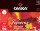 Μπλοκ Canson Figueras Oil 4k 30x40 290gr 10φ Ca...