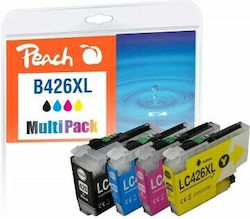 Peach PI500-395 Compatible Pack Brother LC-426XL Black