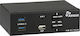 Inter-Tech KVM & Data Switch AC-21HUS