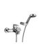 Paini Atacama Mixing Bathtub Shower Faucet Complete Set Bronze