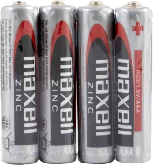 Maxell Zink-Batterien Zink AAA 1.5V 4Stück