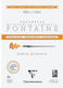 Clairefontaine Fontaine Extra White Watercolour Pad 12 Sheets 21x29.7cm Hot Pressed Satin 300gsm 100% Cotton