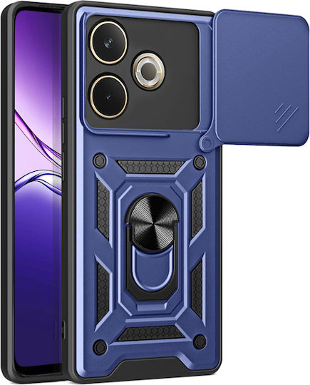 Techsuit Shield Back Cover Silicone Blue (Oppo A5 Pro)