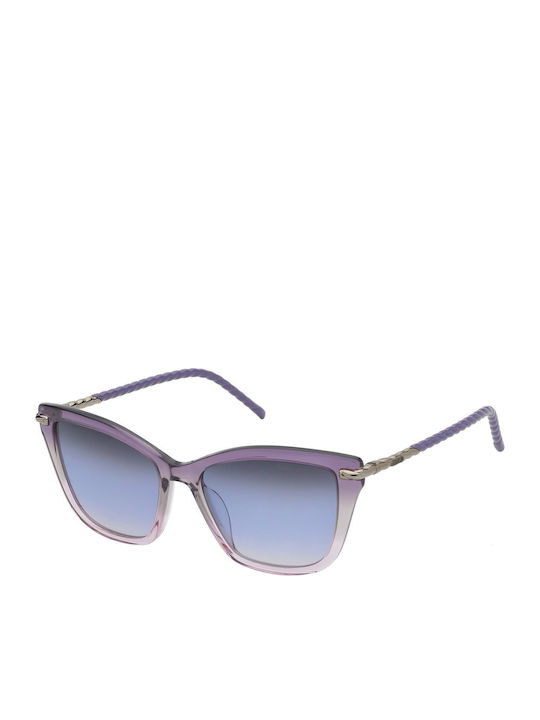 Tous Women's Sunglasses with Purple Plastic Frame and Purple Lens