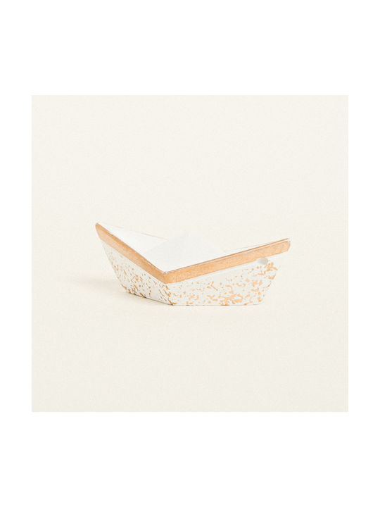 Beauty Home Decorative Space made of Ceramic Material 7.5x3.5x3cm 1pcs