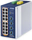 Planet Technology Managed L2 Switch με 16 Θύρες Gigabit (1Gbps) Ethernet