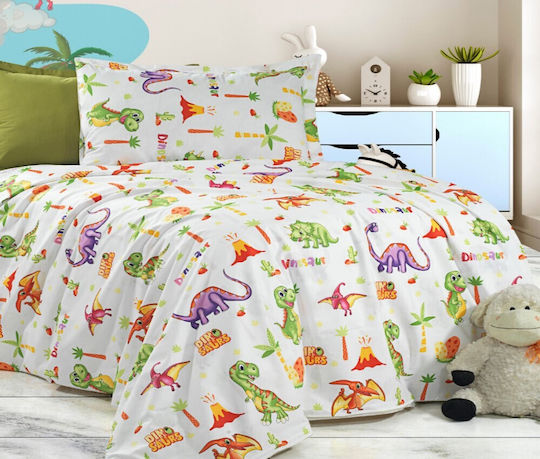 MayHome Față de pernă pentru copii din bumbac 100% 50x70cm Colorată
