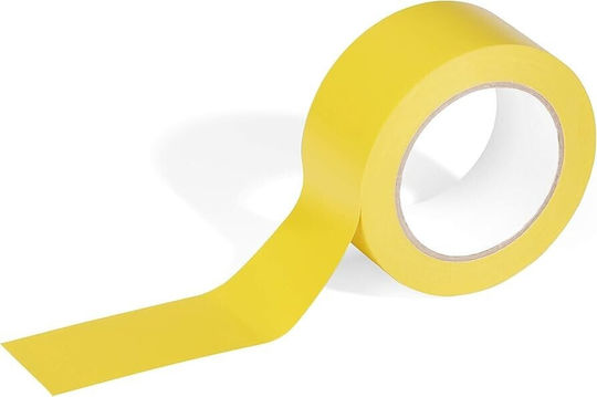 Durable Маркираща лента от пластмаса в жълт цвят 33 м x 5 см