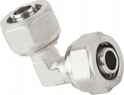 Hydroland Γωνία Σωλήνα Ορειχάλκινη 30mm