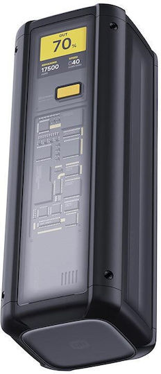 Xiaomi HyperCharge P03MI Power Bank 25000mAh 212W με Θύρα USB-A και 2 Θύρες USB-C Power Delivery Διάφανο
