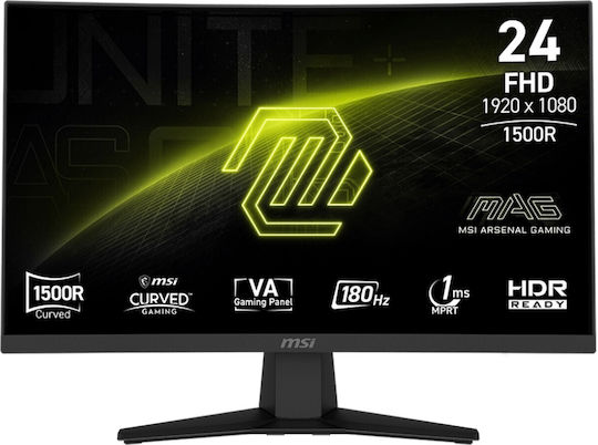 MSI MAG 244C VA Curved Monitor 23.6" FHD 1920x1080 180Hz