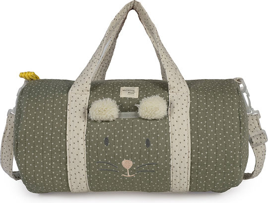 Walking Mum Shoulder Bag / Handbag Diaper Bag Poppy Mouse Green 36x20x20cm