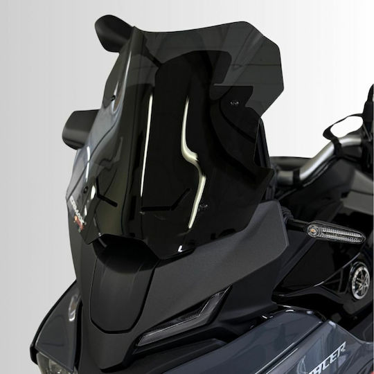 Ermax Ветробран за Yamaha Tracer 9 GT 2025-2026 Къс 36см Тъмно опушен