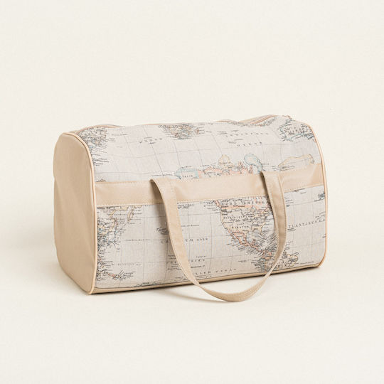 Beauty Home Baptism Bag Vintage Fabric 45x30x30cm